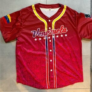 Venezuela Baseball Jersey from Marlins Game NEW